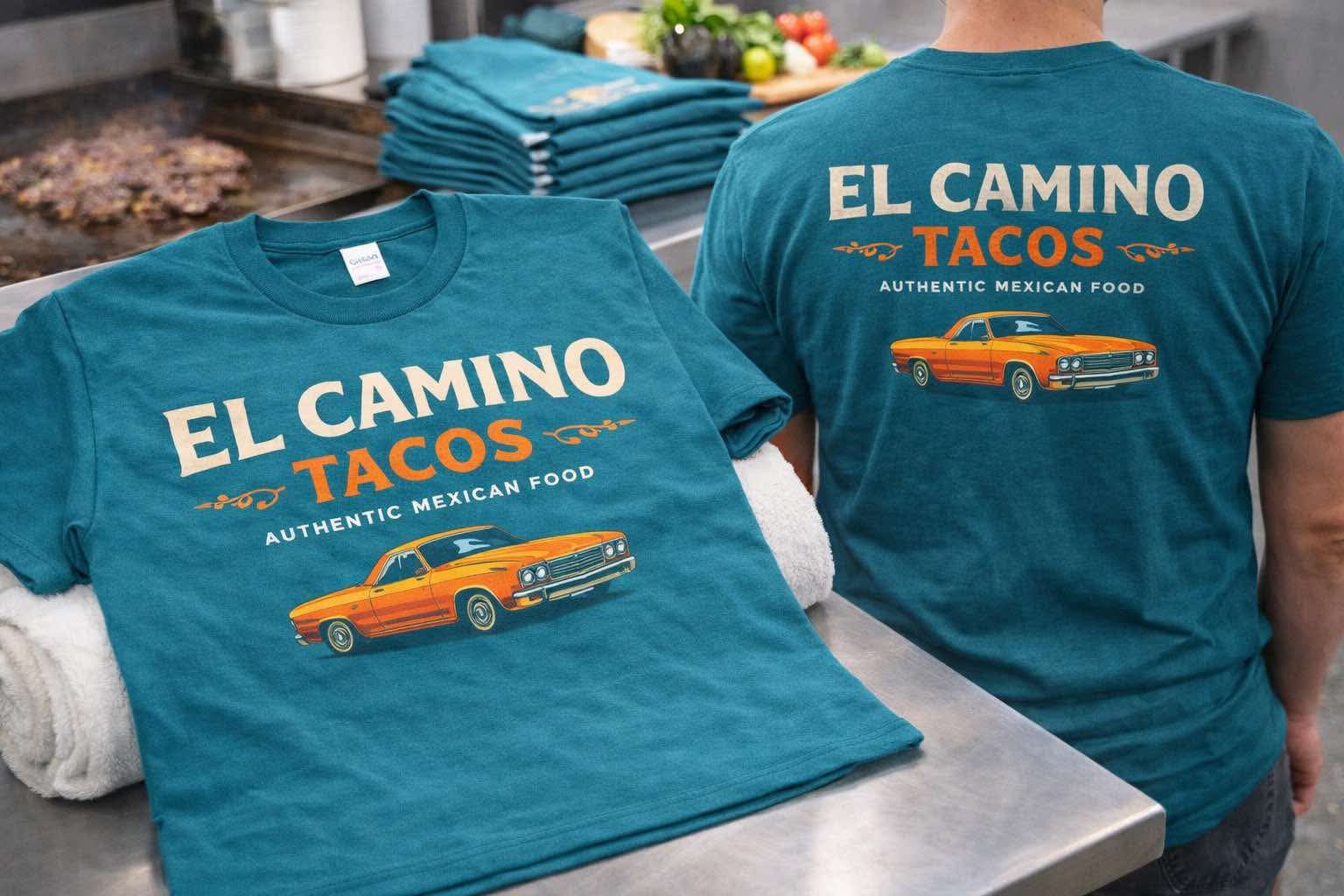 Food business shirts