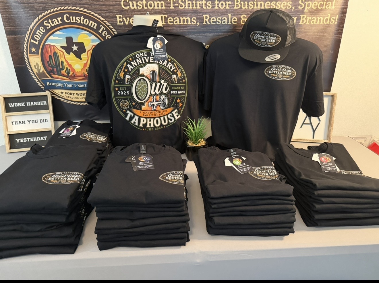 Custom t-shirt example — DFW