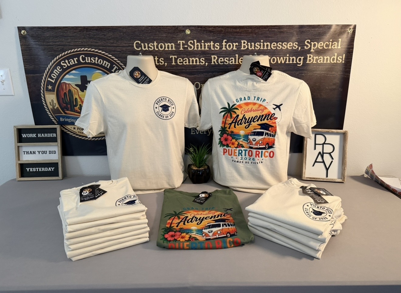 Custom t-shirt example — DFW
