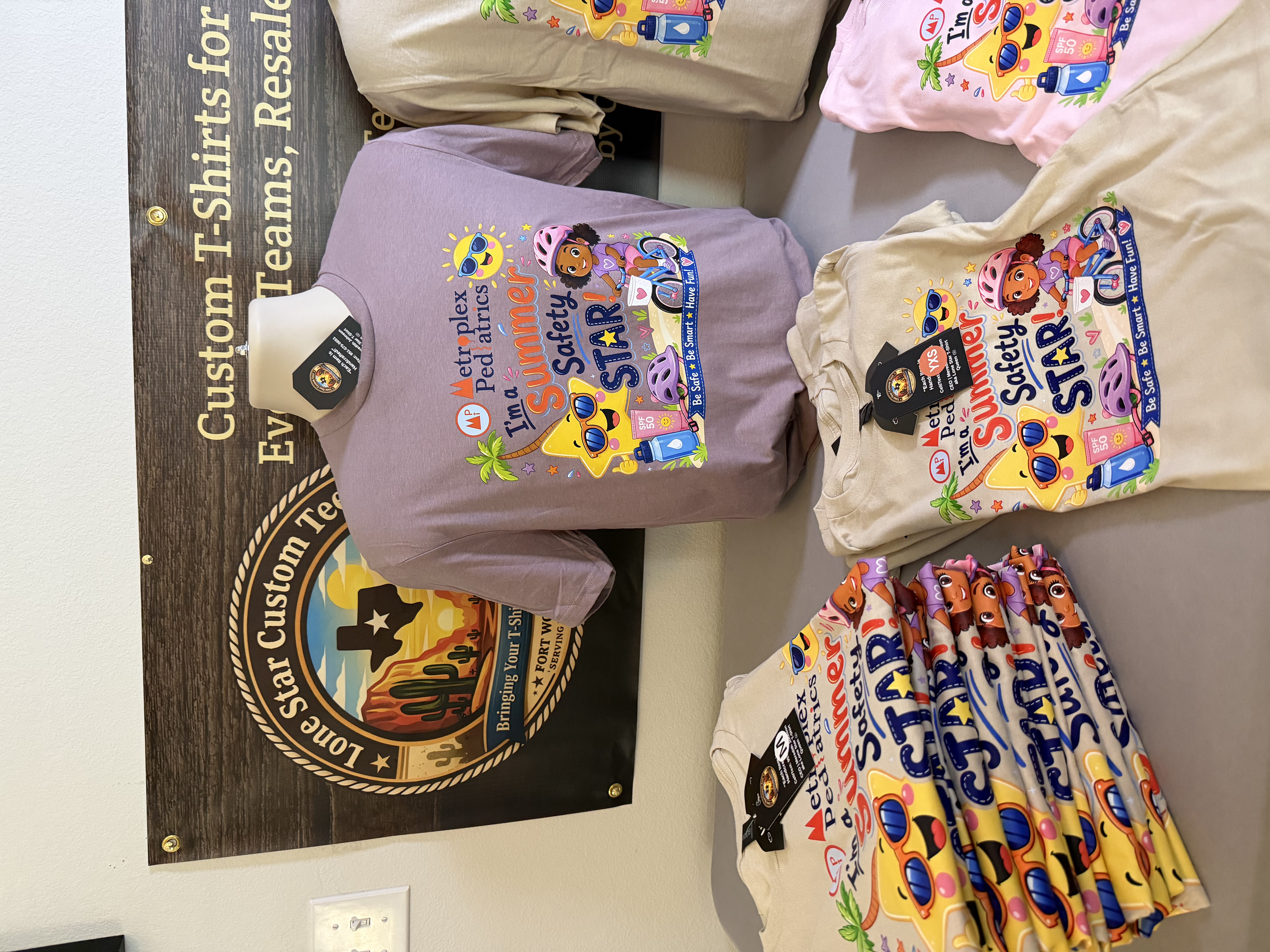 Custom t-shirt example — DFW