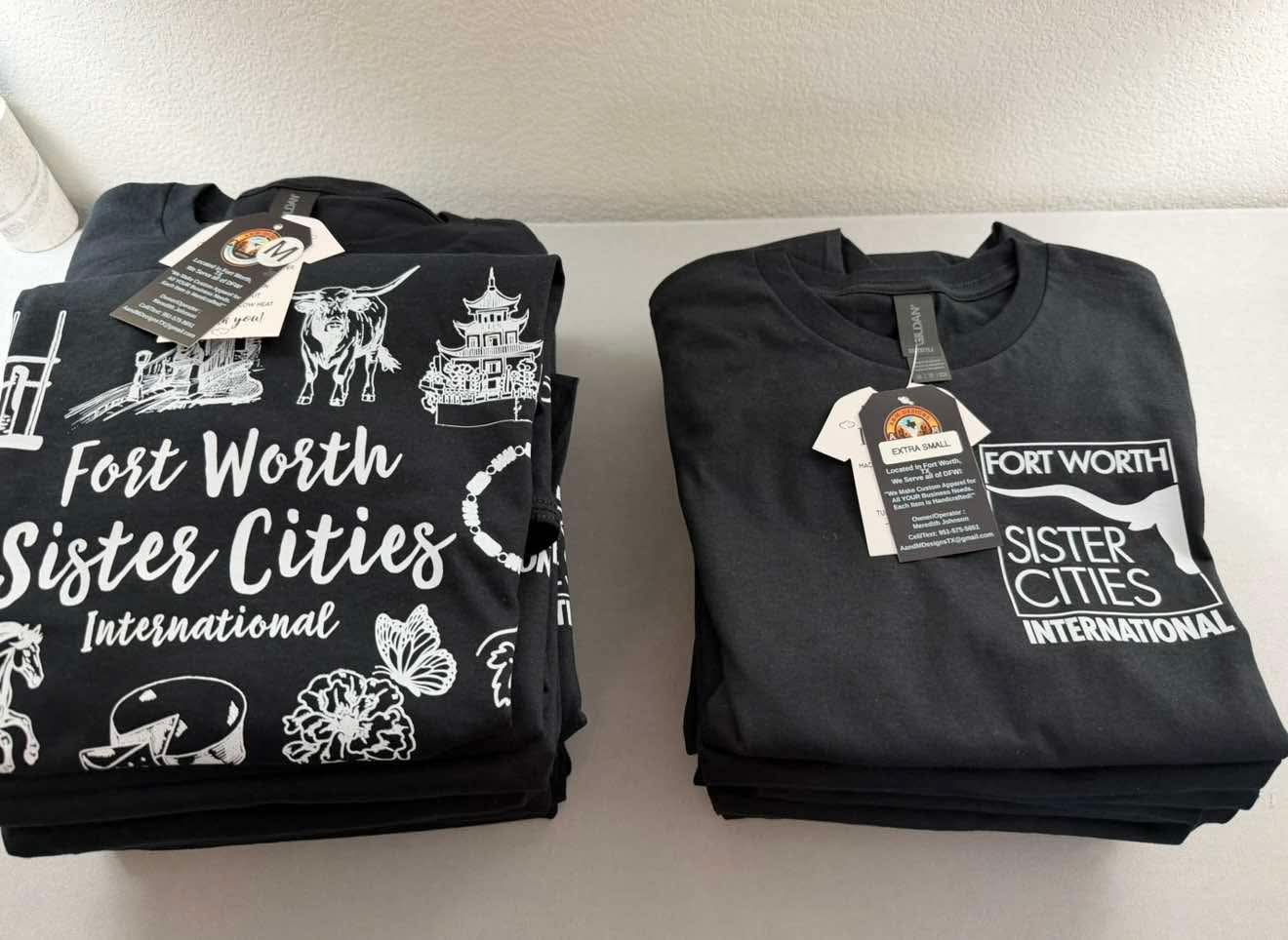 Custom t-shirt example — DFW
